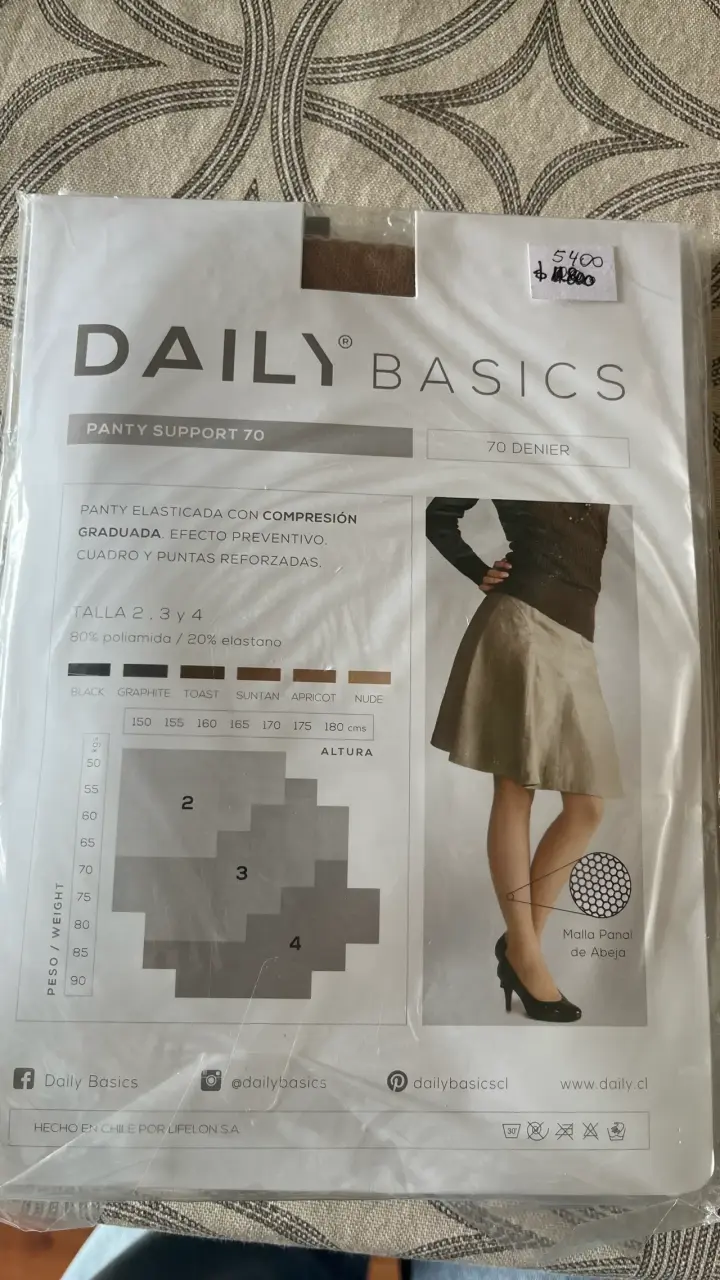 Panty compresión 70 denier Daily Basics - 2