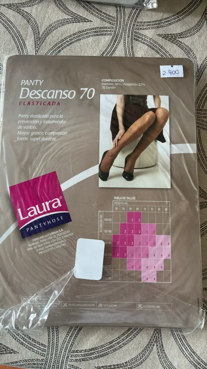 Panty descanso 70 denier Laura - 2