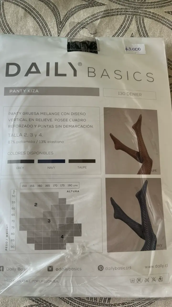 Panty Daily Basics Kiza 130 denier - 2