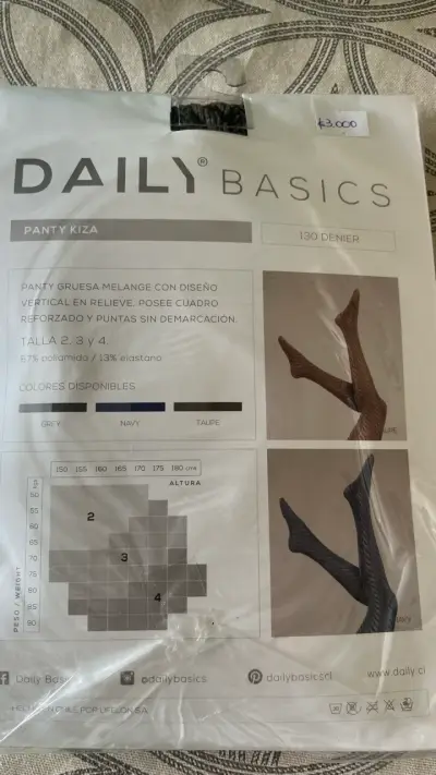 Panty Daily Basics Kiza 130 denier - miniatura 2