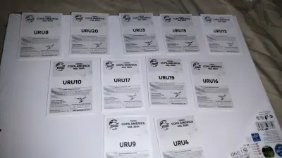 Colección de figuras copa américa 2024 (URUGUAY) - miniatura 2