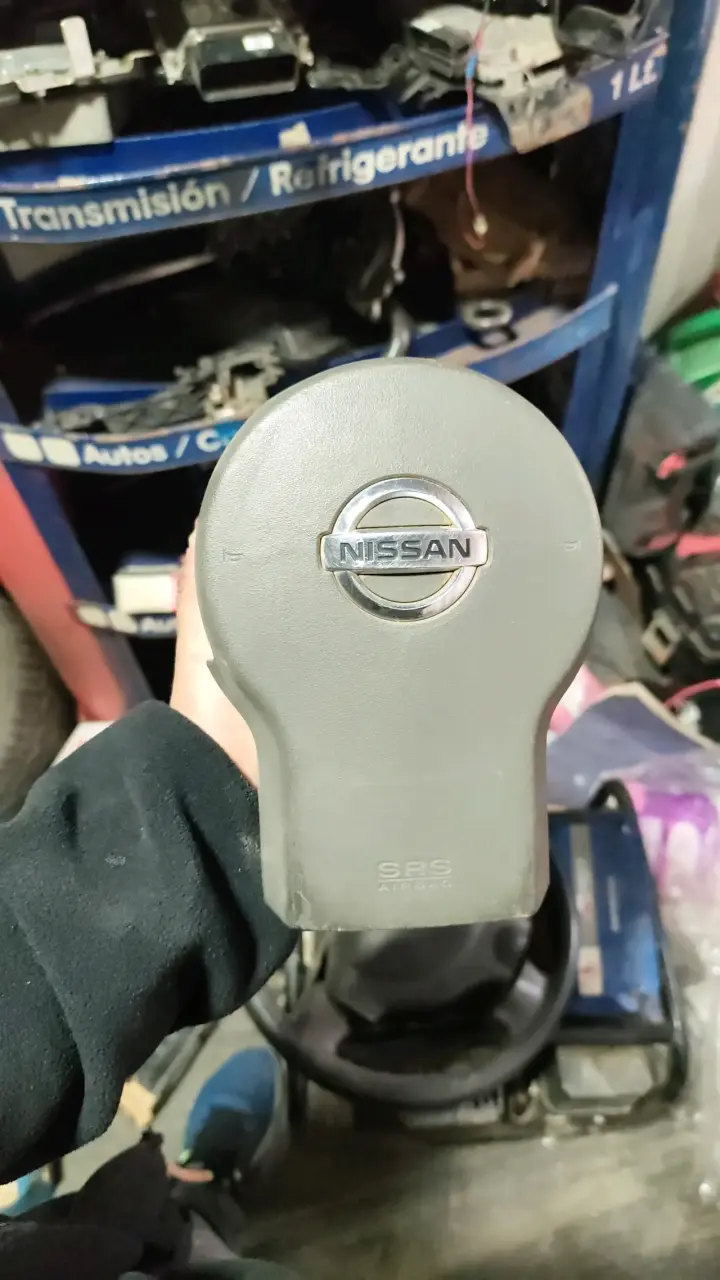 Cubre volante Nissan navara con airbag SRS