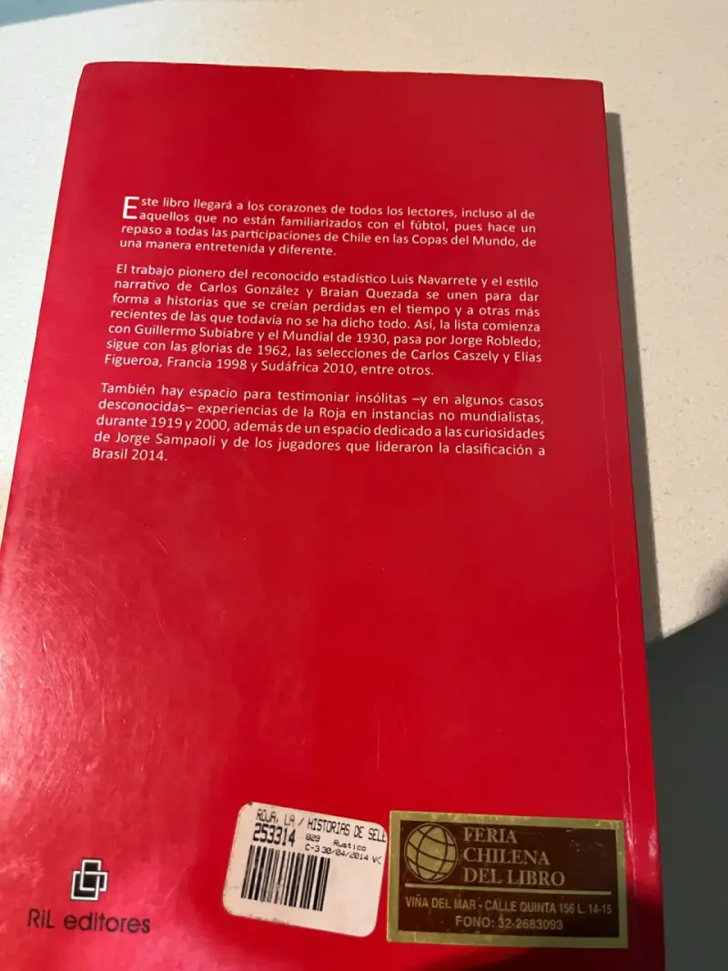 Libro 'La Roja: Historias de Selección' - 2