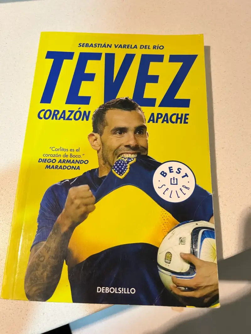 Libro 'Tevez: Corazón Apache' de Sebastián Varela - 2