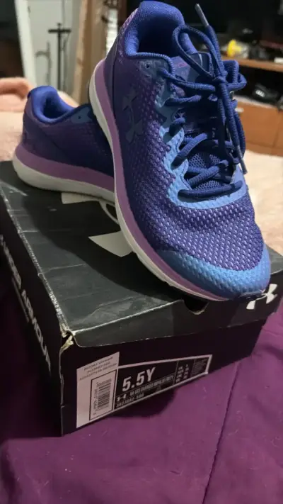 Zapatillas deportivas Under Armour moradas - miniatura 3
