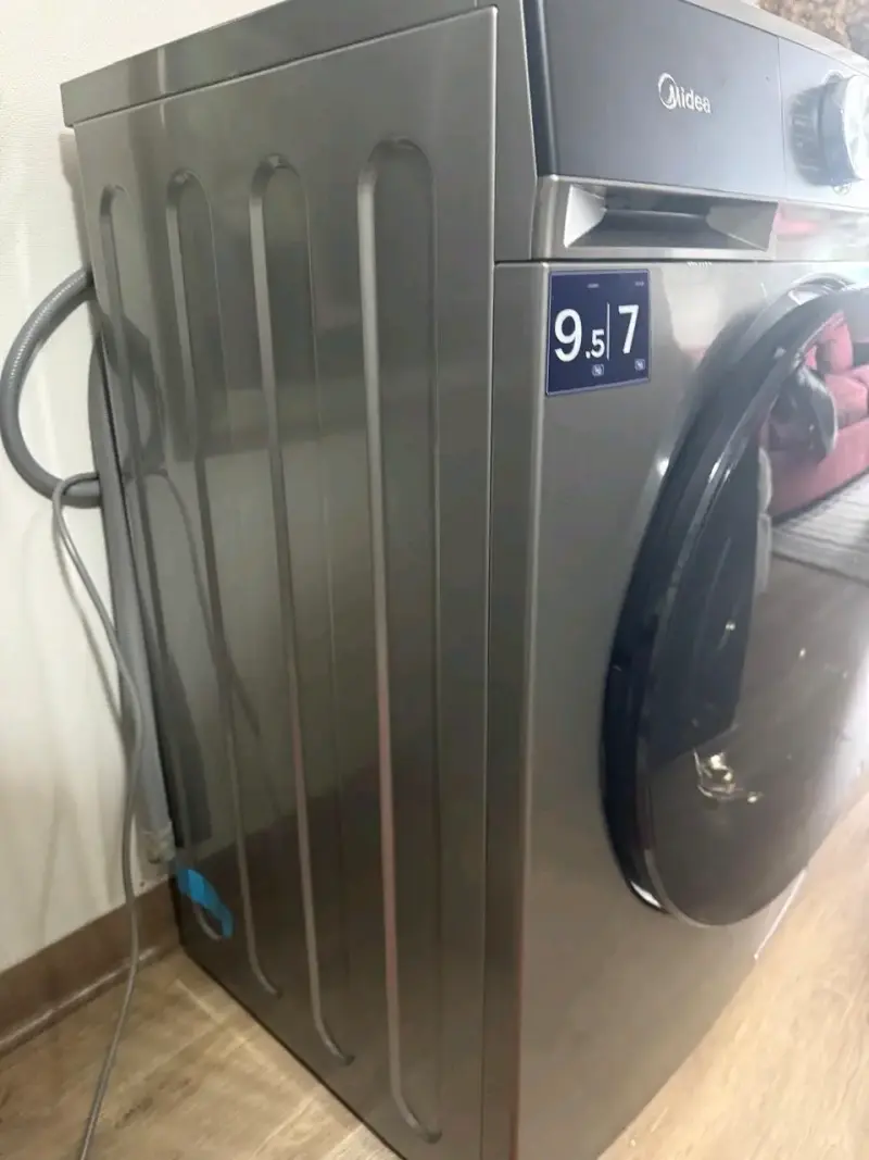 Lavadora secadora Midea 9.5 kg gris - 5