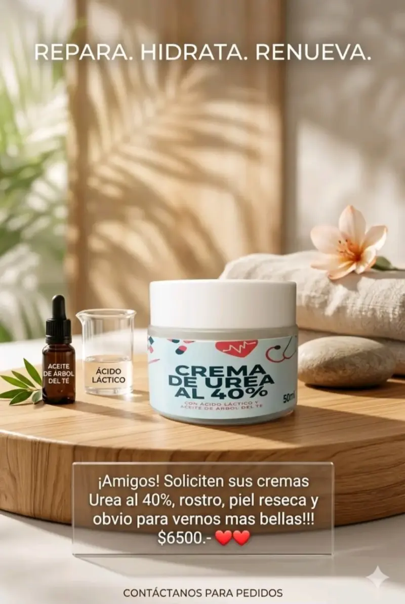 Crema de Urea al 40% con Ácido Láctico