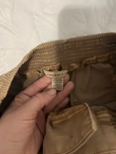 Pantalones jogger marrones para mujer - miniatura 2