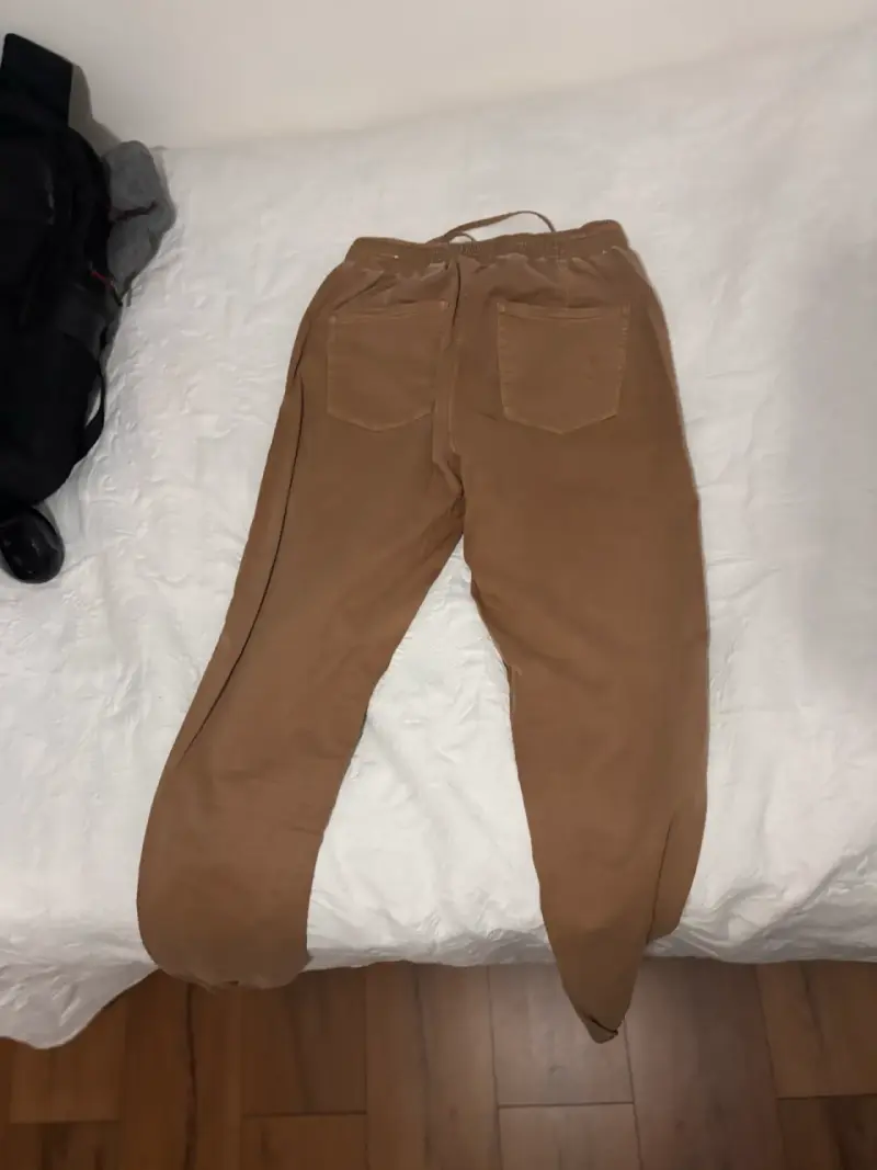 Pantalones jogger marrones para mujer - 3