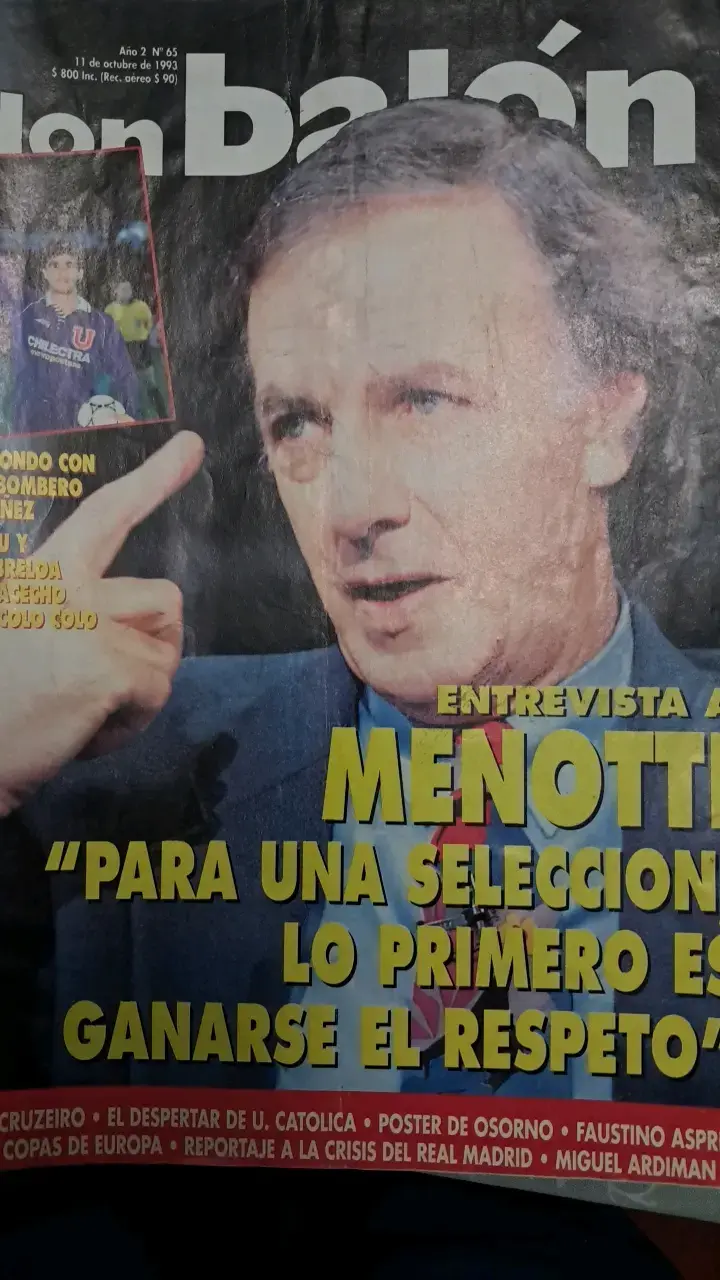 Revista Don Balón 1993 con entrevista a Menotti - 1