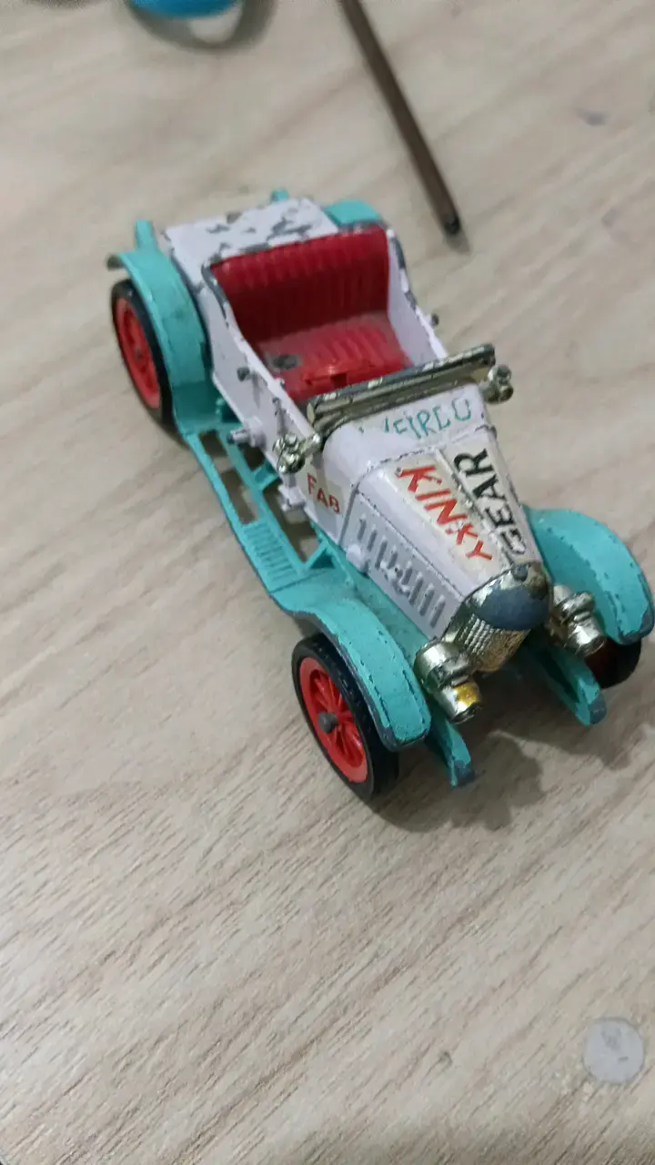 Auto de juguete vintage metálico - 2