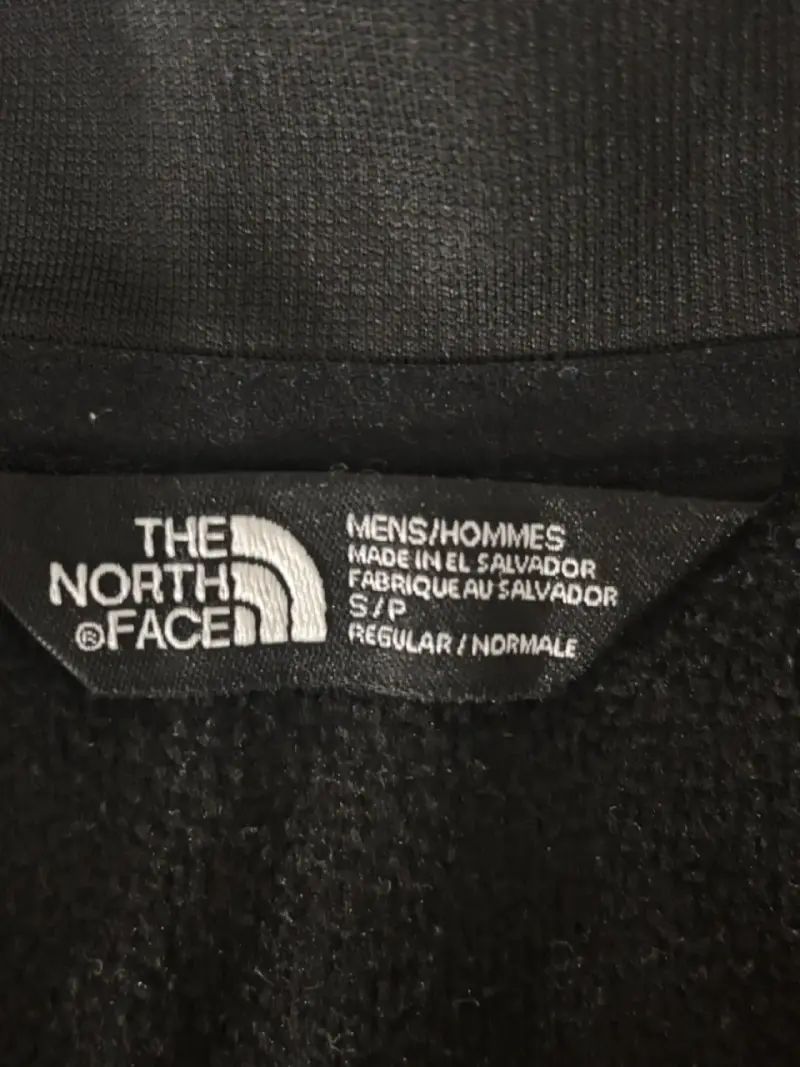 Polerón The North Face negro con cierre - 3