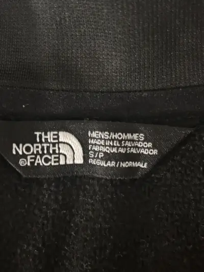 Polerón The North Face negro con cierre - miniatura 3