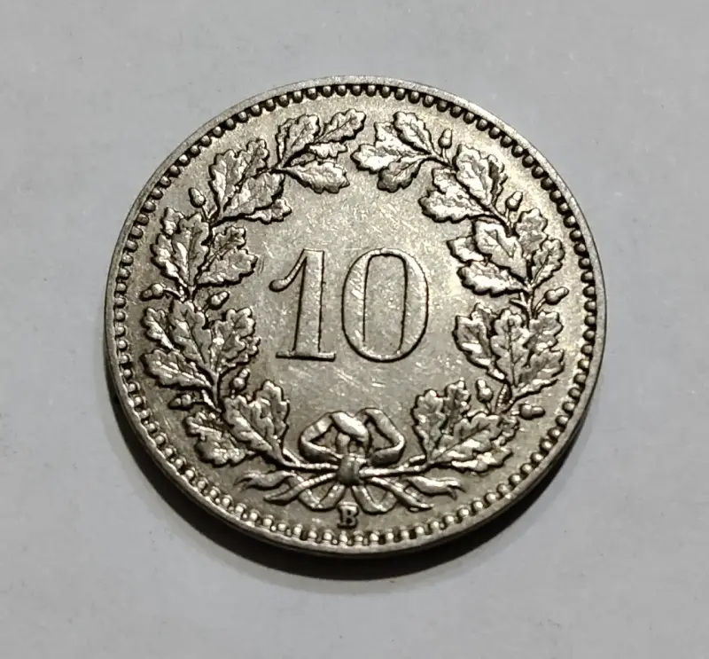 Moneda suiza de nickel 1938 - 3