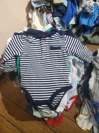 Lote de ropa de bebe rn hasta 3 o 6 meses - miniatura 3