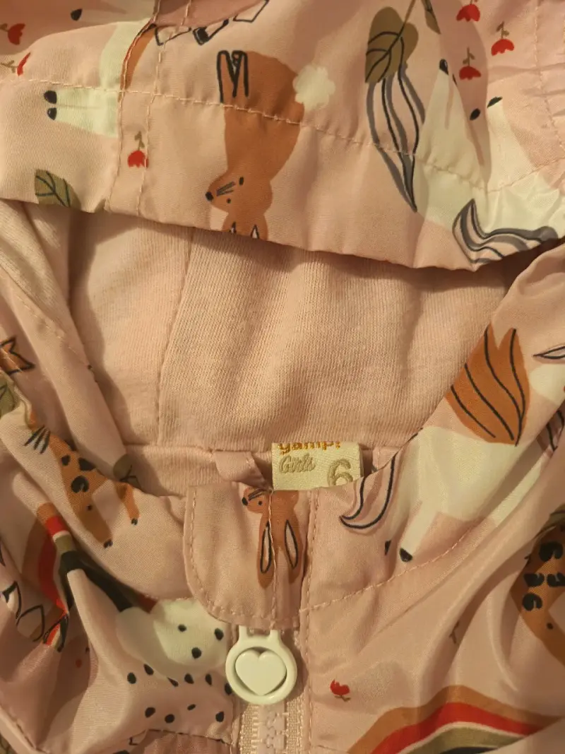 Chaqueta cortavientos infantil con estampado - 3