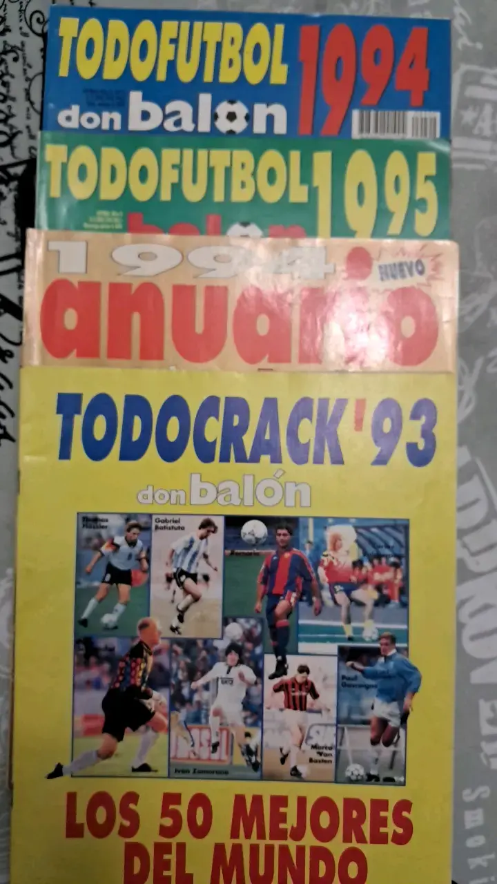 Colección revistas Don Balón 1993-1994 y 1995 - 1