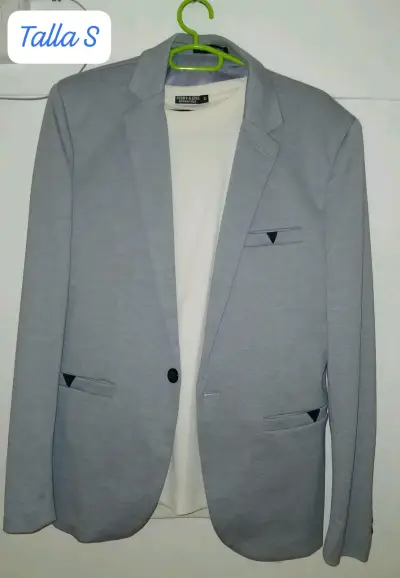 Traje formal azul para hombre - miniatura 2