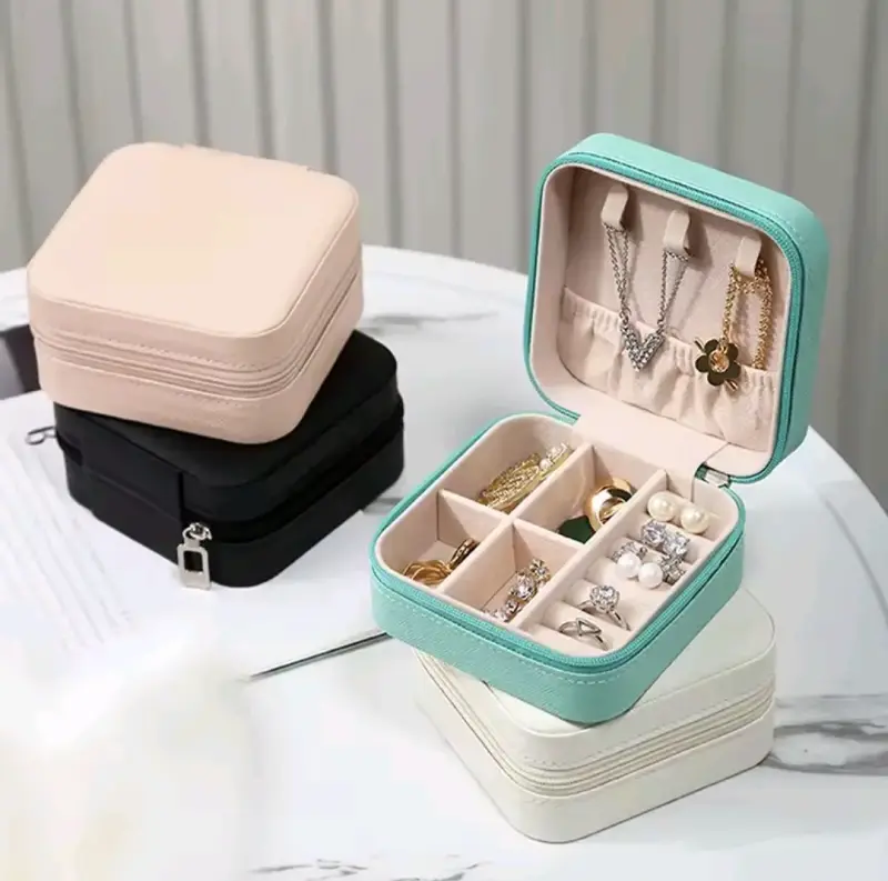 Estuche organizador de joyas portátil - 1