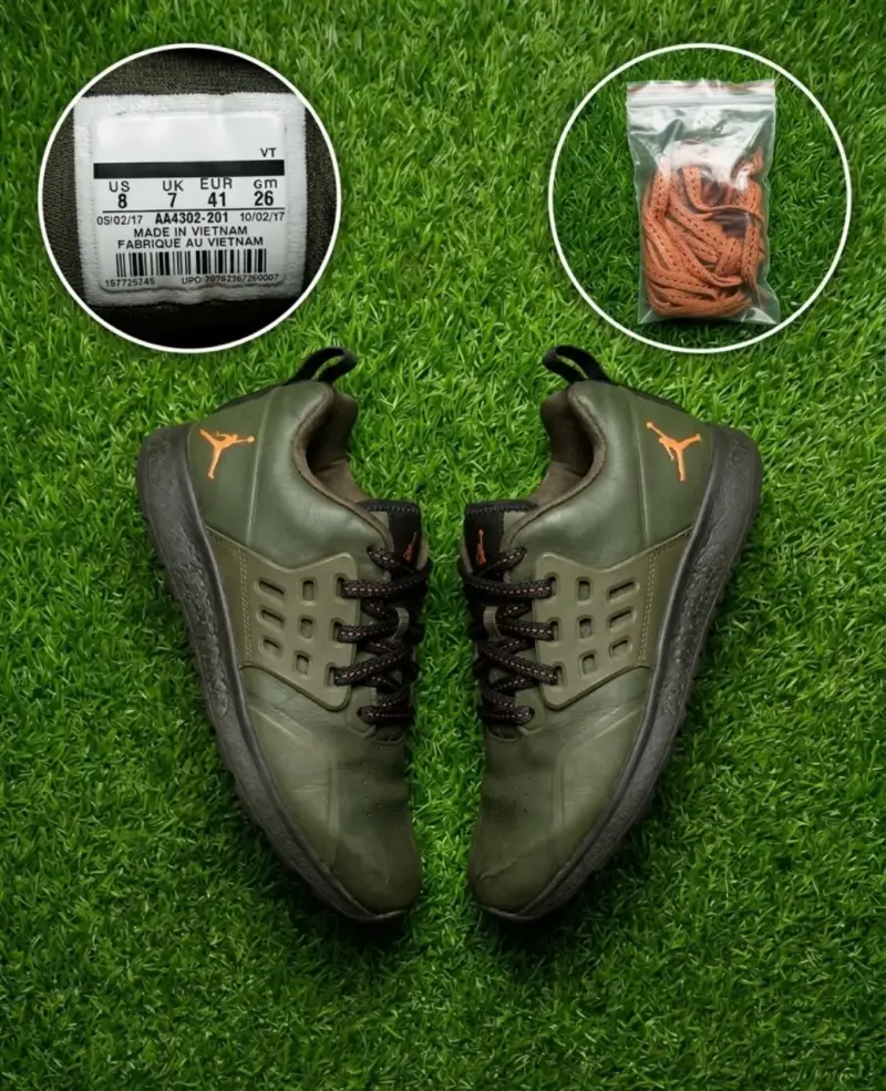 Zapatillas deportivas Jordan verdes talla 41