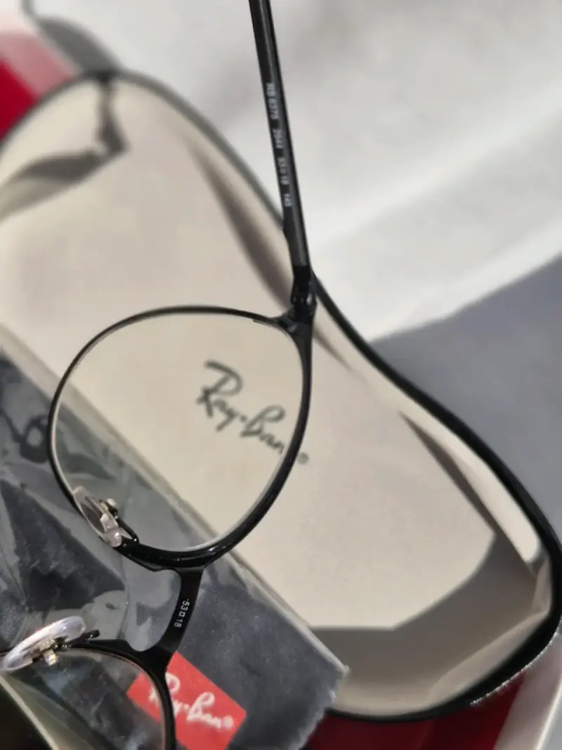 Lentes Ray-Ban RB6376 negros unisex - 2