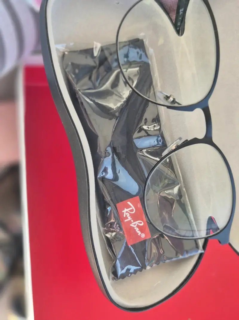 Lentes Ray-Ban RB6376 negros unisex - 3