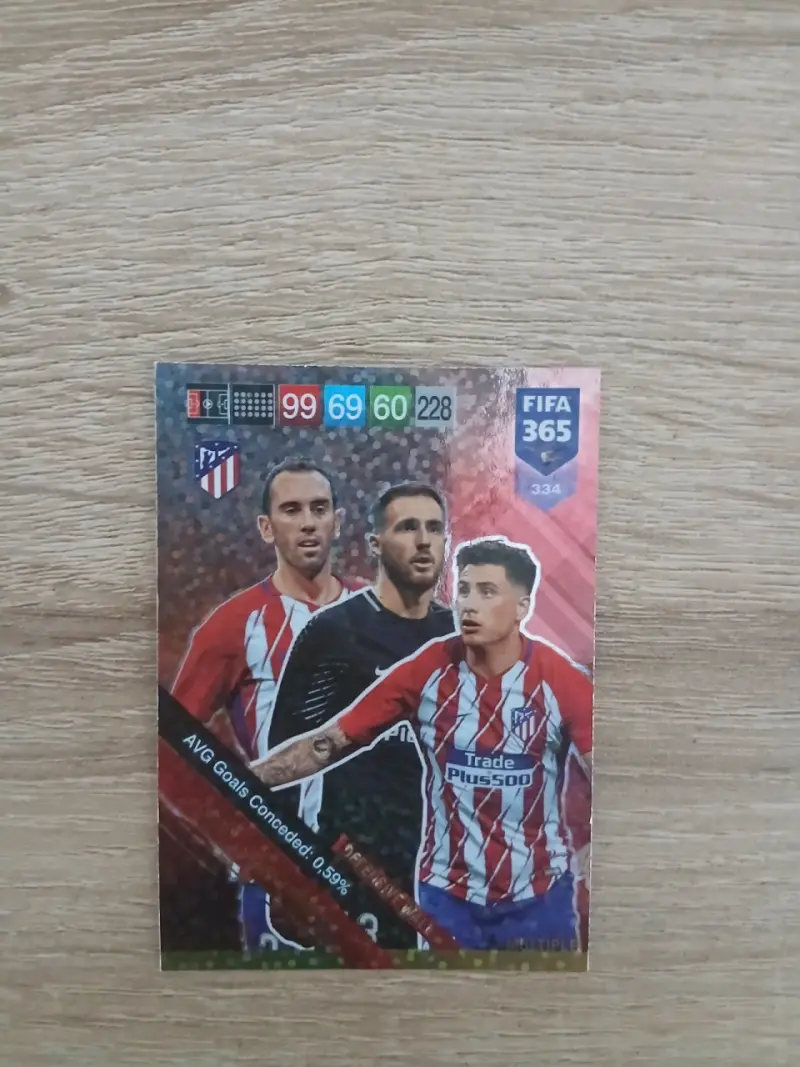 Tarjeta coleccionable FIFA 365 Atlético de Madrid