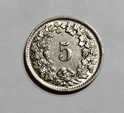 Moneda suiza de 1938 Confederatio Helvetica - miniatura 3