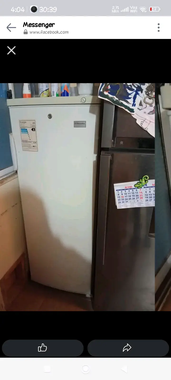 Congelador r Electrolux vertical blanco eficiente - 3