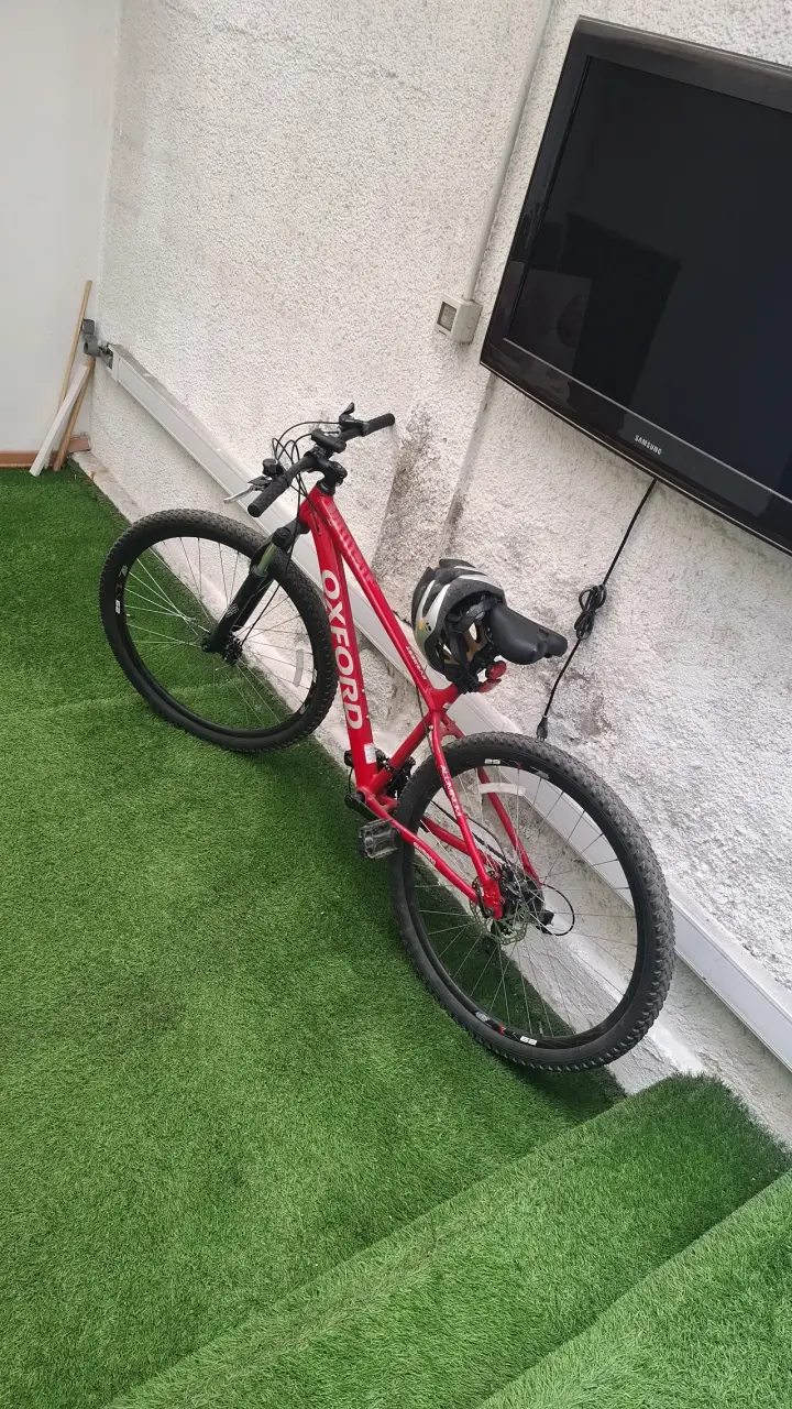 Bicicleta Oxford roja de montaña - 2