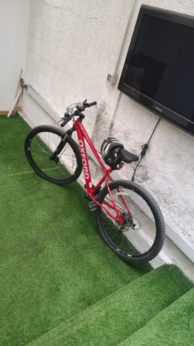 Bicicleta Oxford roja de montaña - miniatura 2