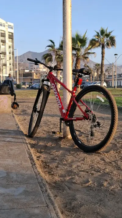 Bicicleta Oxford roja de montaña - miniatura 3