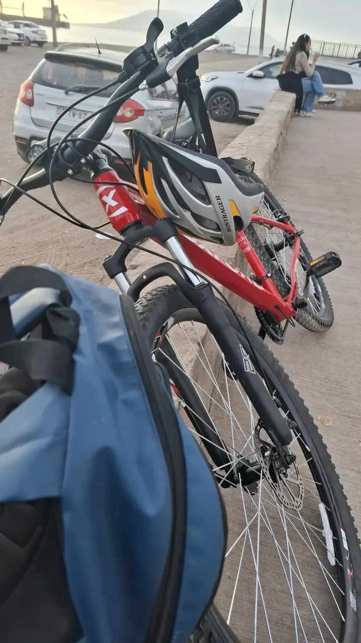 Bicicleta Oxford roja de montaña - 4