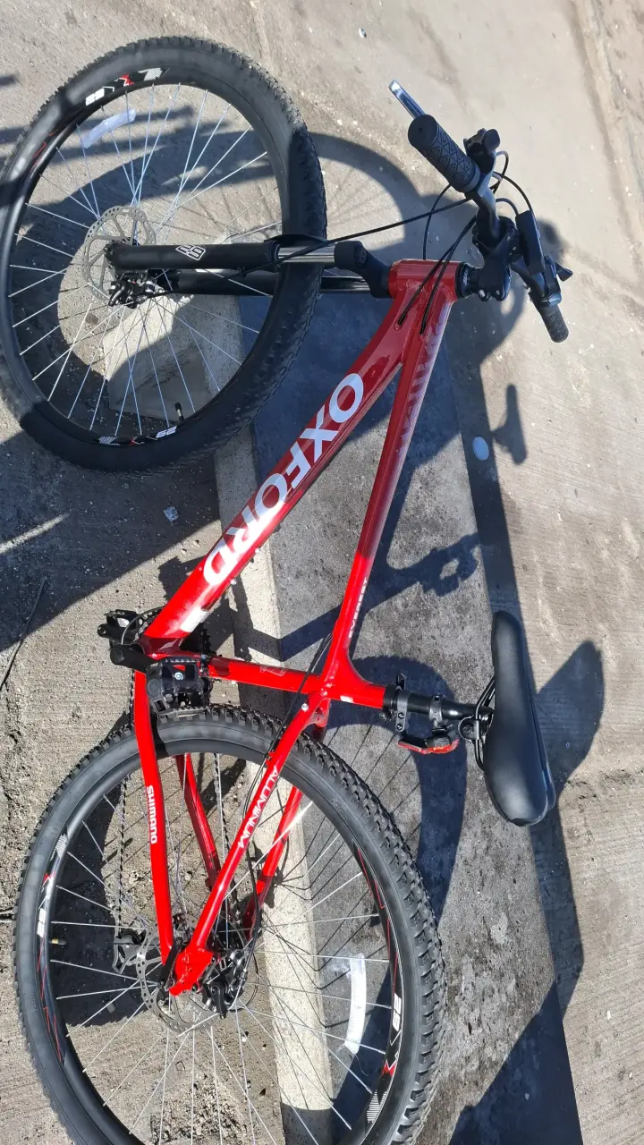 Bicicleta Oxford roja de montaña - 6