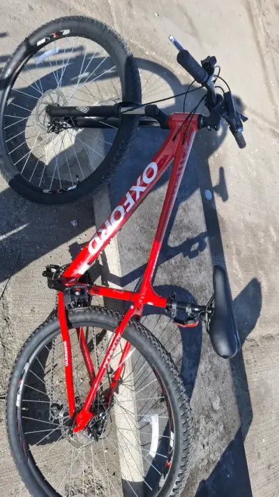 Bicicleta Oxford roja de montaña - miniatura 6