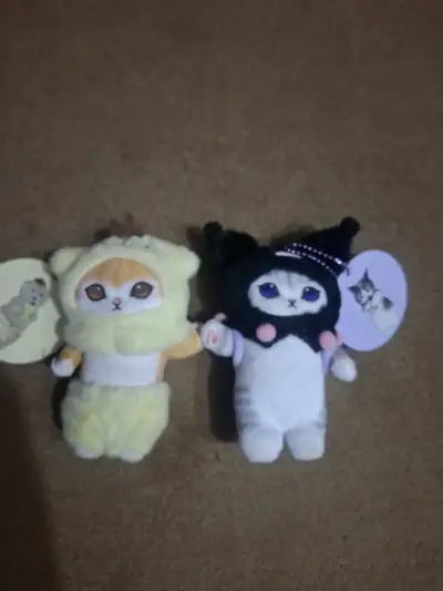 Set de peluches de mofusand por sanrio - miniatura 1