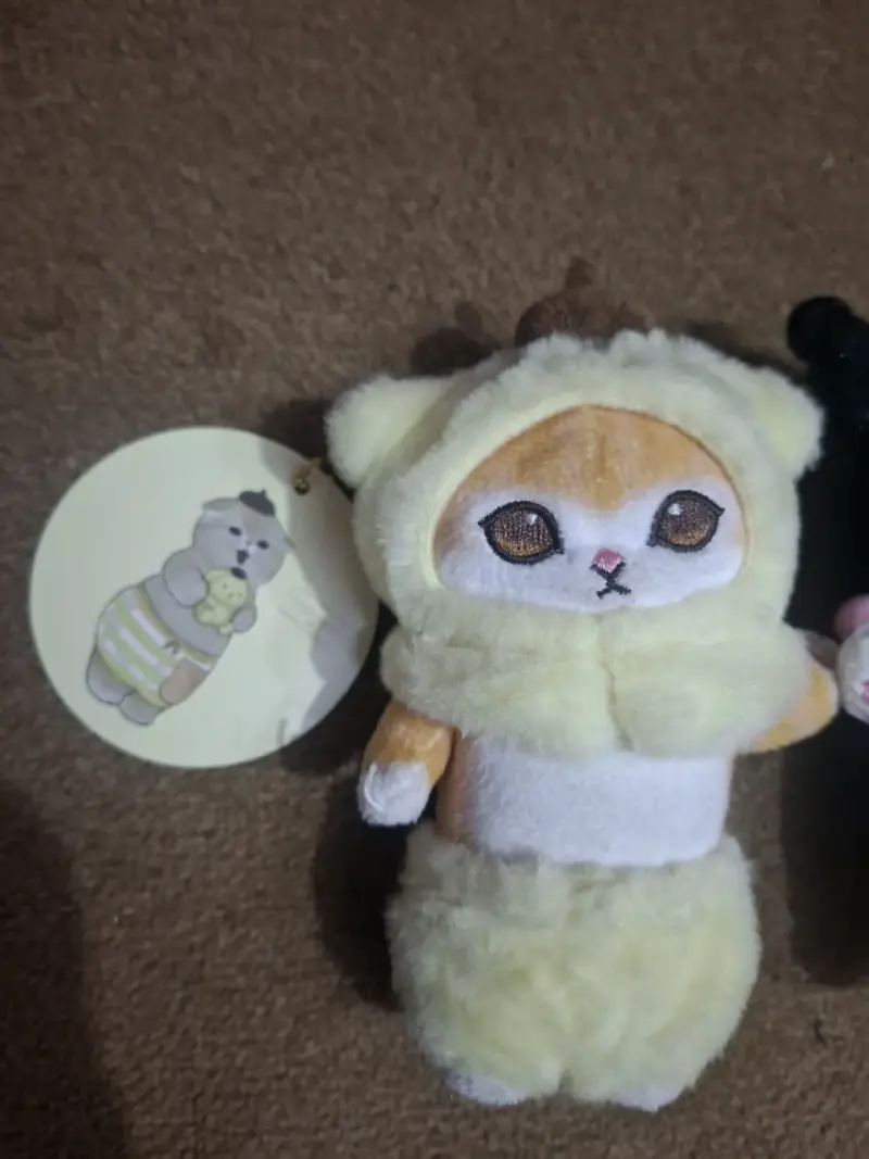 Set de peluches de mofusand por sanrio - 2