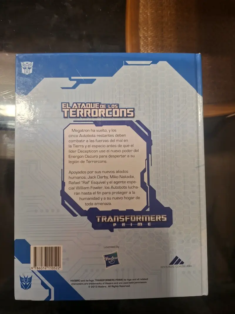 Libro Transformers: El Ataque de los Terrorco - 2