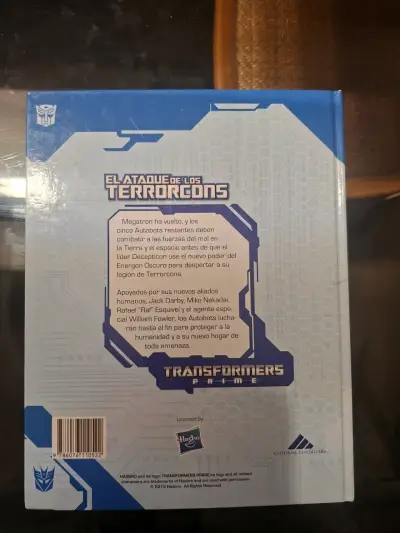Libro Transformers: El Ataque de los Terrorco - miniatura 2