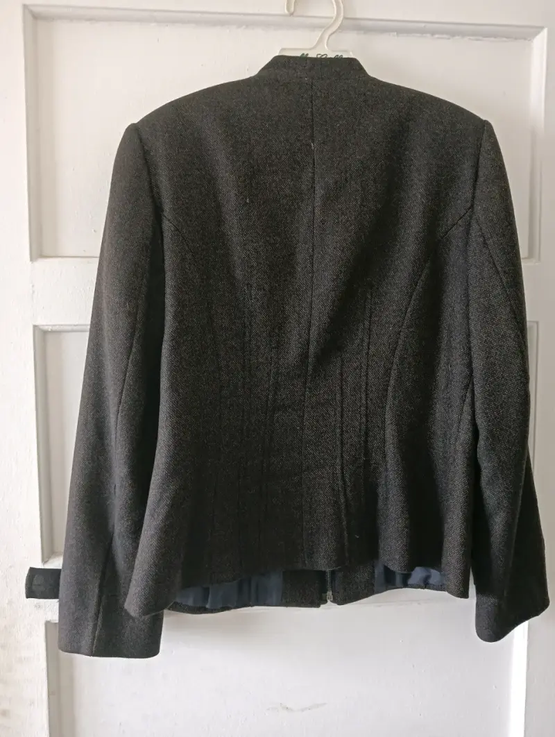Chaqueta Carven Paris gris elegante - 4