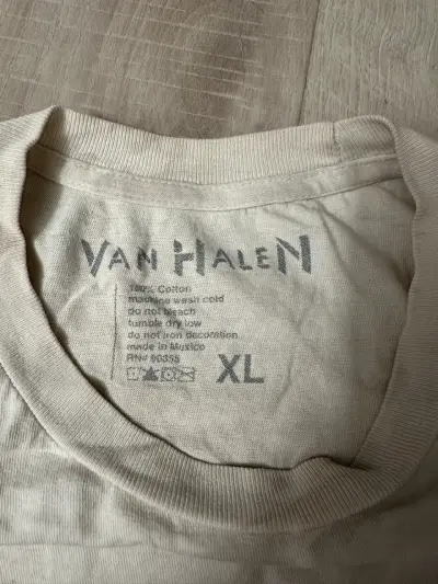Polera vintage Van Halen Tour 1984 - miniatura 2