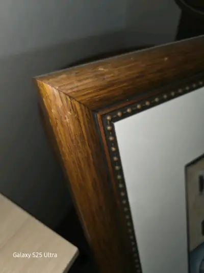 Cuadro decorativo con marco de madera - miniatura 3