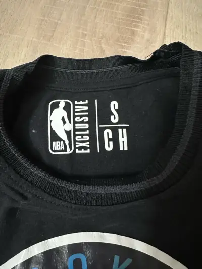 Polera NBA Brooklyn Nets negra talla S - miniatura 2