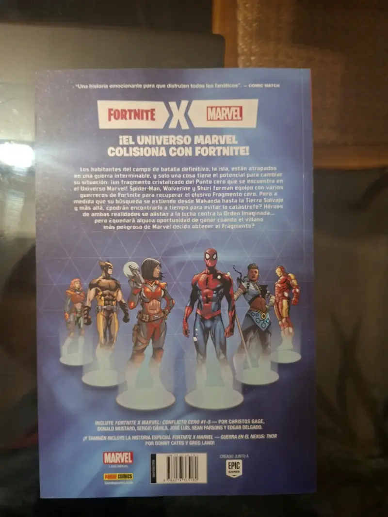 Cómic Fortnite x Marvel: Conflicto Cero - 2