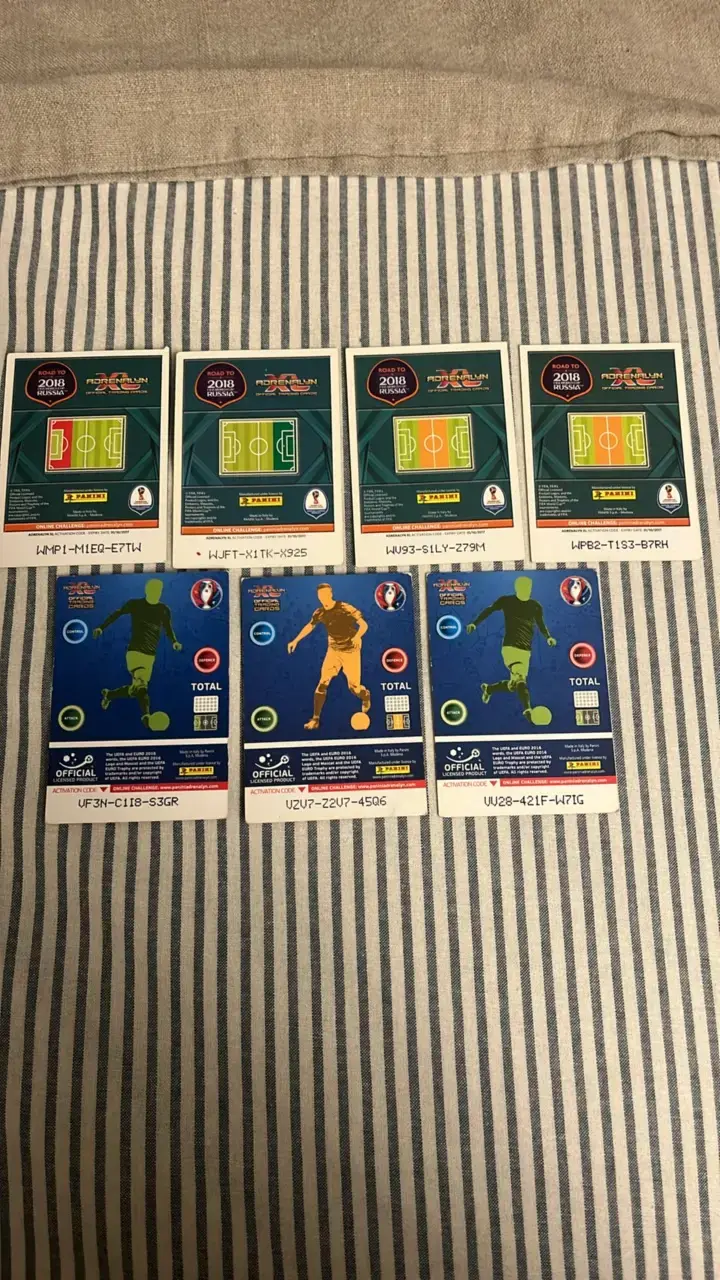 Colección de tarjetas de fútbol Chile y España - 2