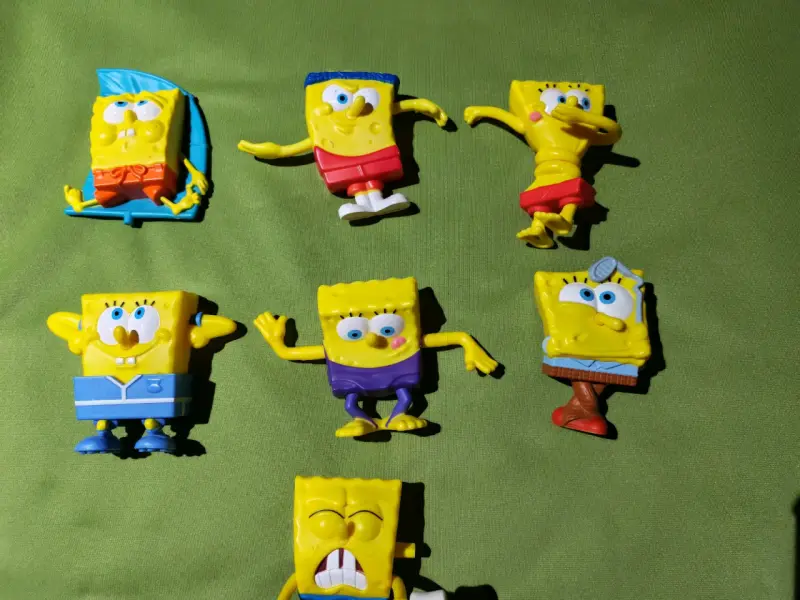 Set de figuras de acción Bob Esponja - 2