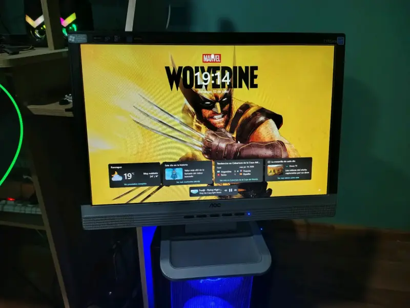 Monitor AOC 716Sw LCD 17 pulgadas - 1