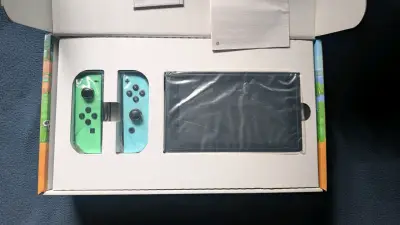 Nintendo Switch Animal Crossing NH Edition - miniatura 1