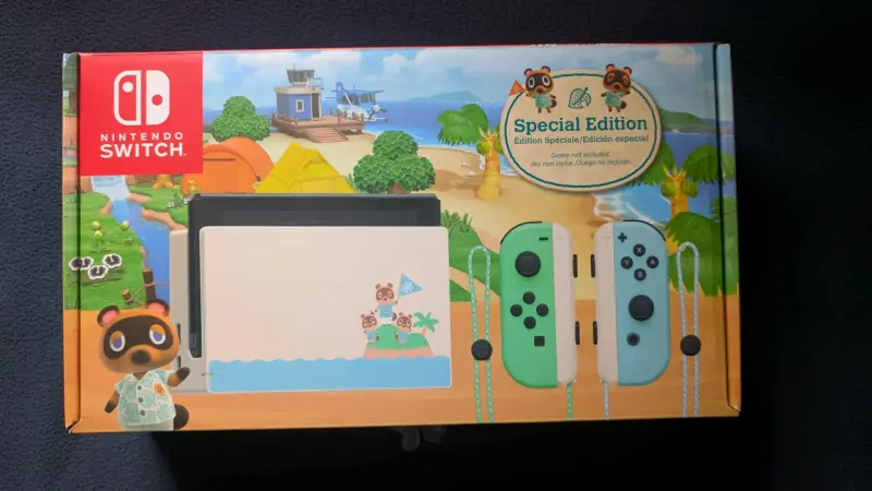 Nintendo Switch Animal Crossing NH Edition - 3