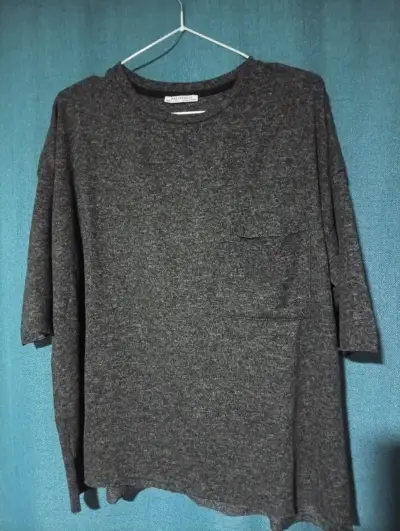 Polera Zara Trafaluc gris oscuro - miniatura 2